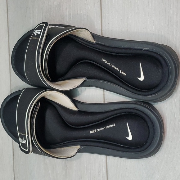 Nike Womens Comfort Footbed Sandals Slide Flats shoes sz 10 - Picture 8 of 14